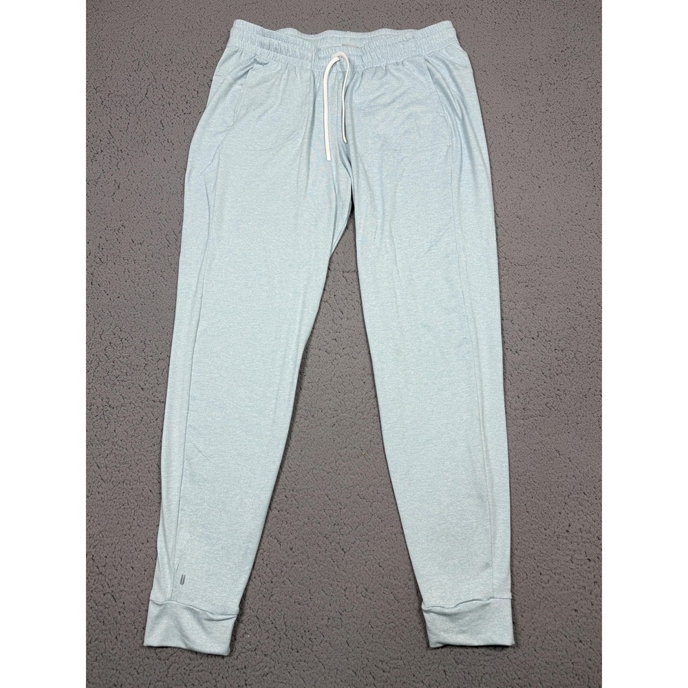 NWOT NOBULL Pants Mens M Blue Jersey Joggers Sweatpants Elastic Waist Stretch